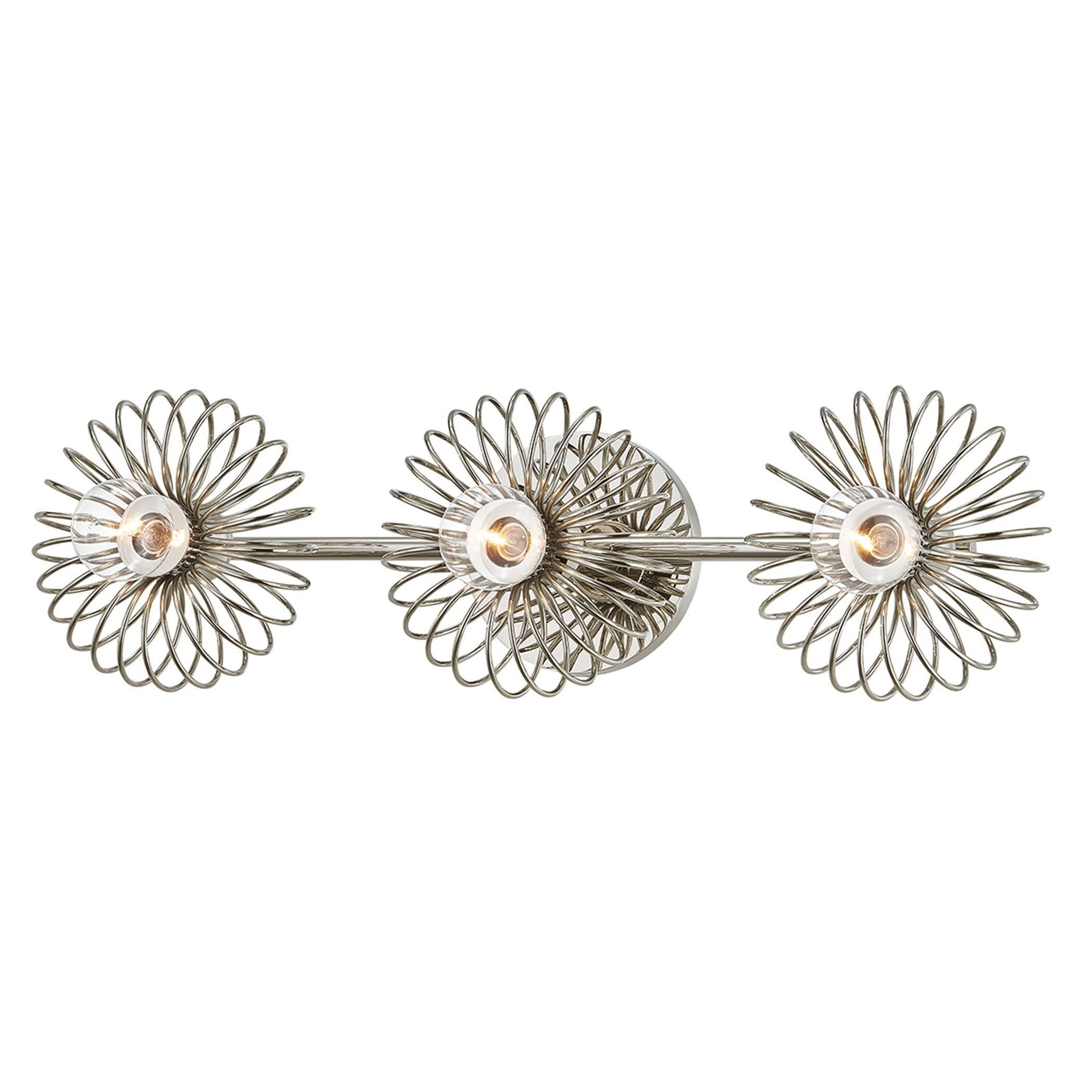 Polished Nickel 3 Light Bath Bracket X91992