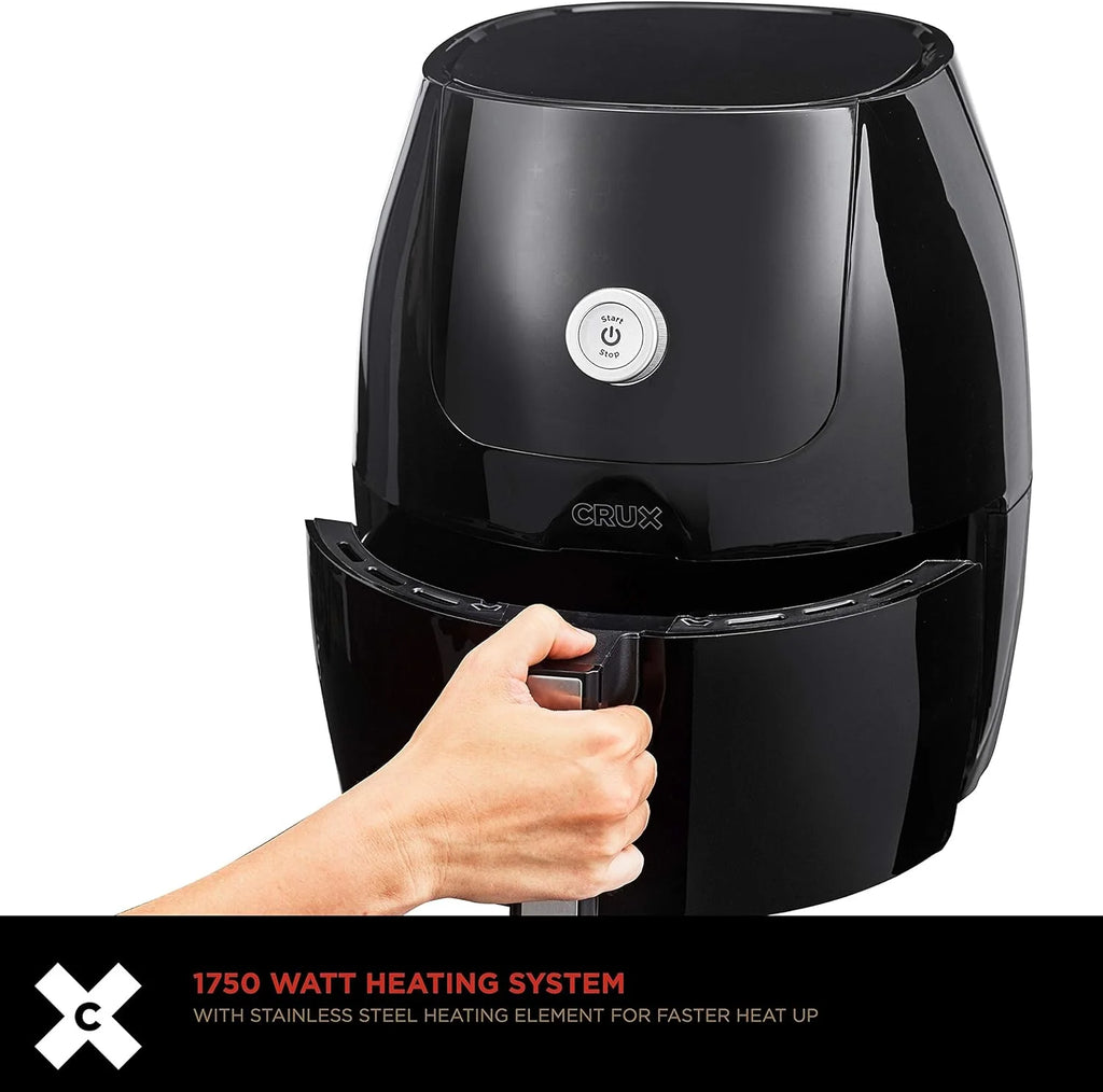 6 Quart Digital Air Fryer with Nonstick Removable Pan M554