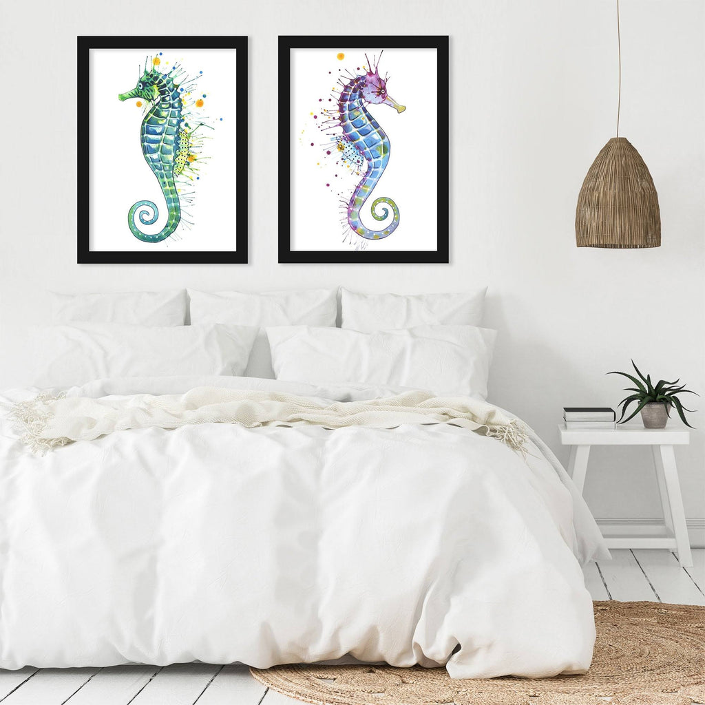 Black Framed Print Set M7100