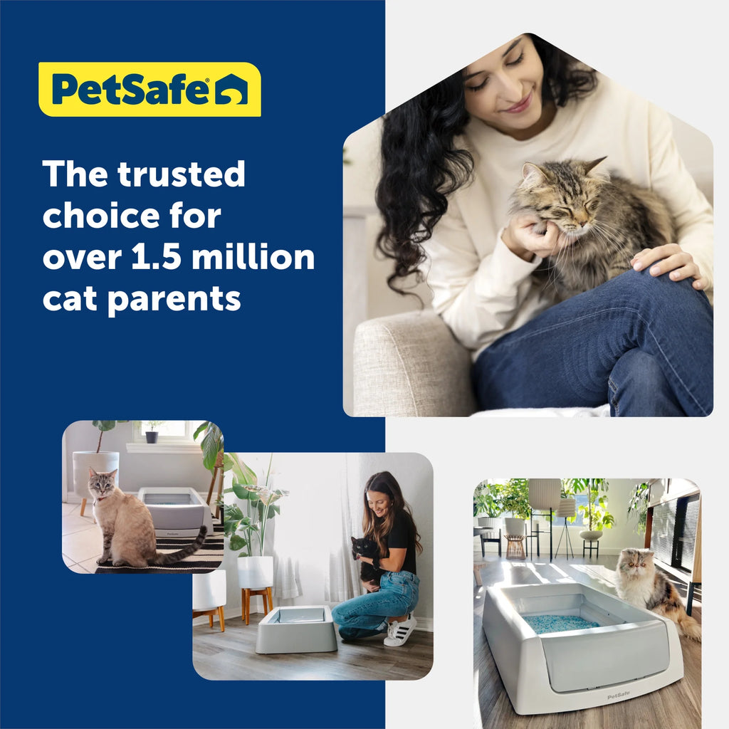 Crystal Disposable Cat Litter Tray, Fresh Scent, 1-Pack P229
