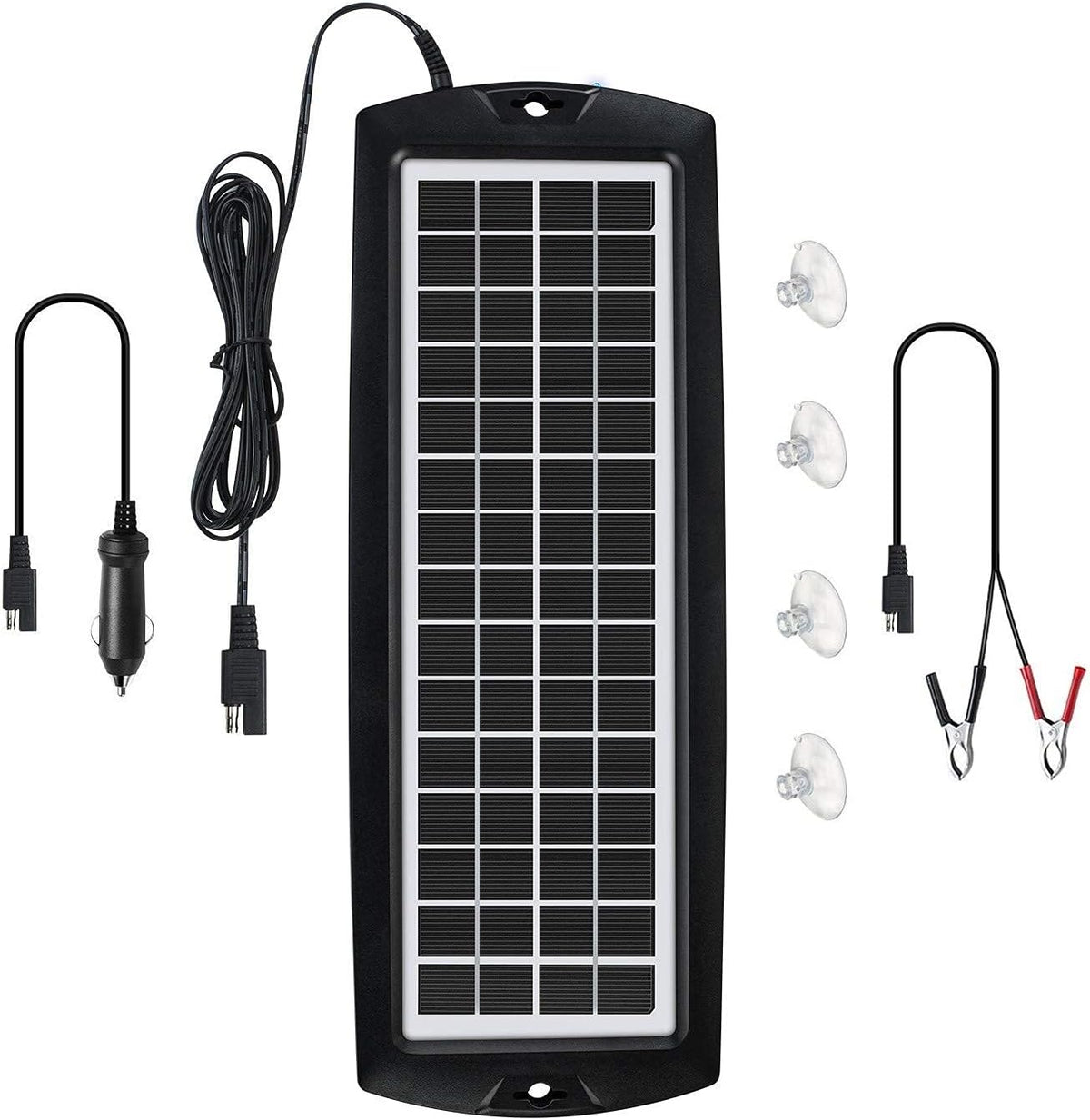 12V Solar Panel Battery Trickle Charger & Maintainer T55681