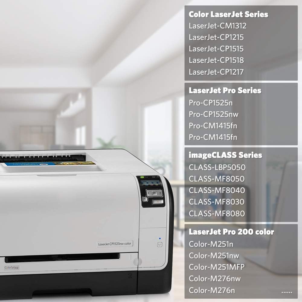 Black Cyan Magenta Yellow Toner Cartridge O571