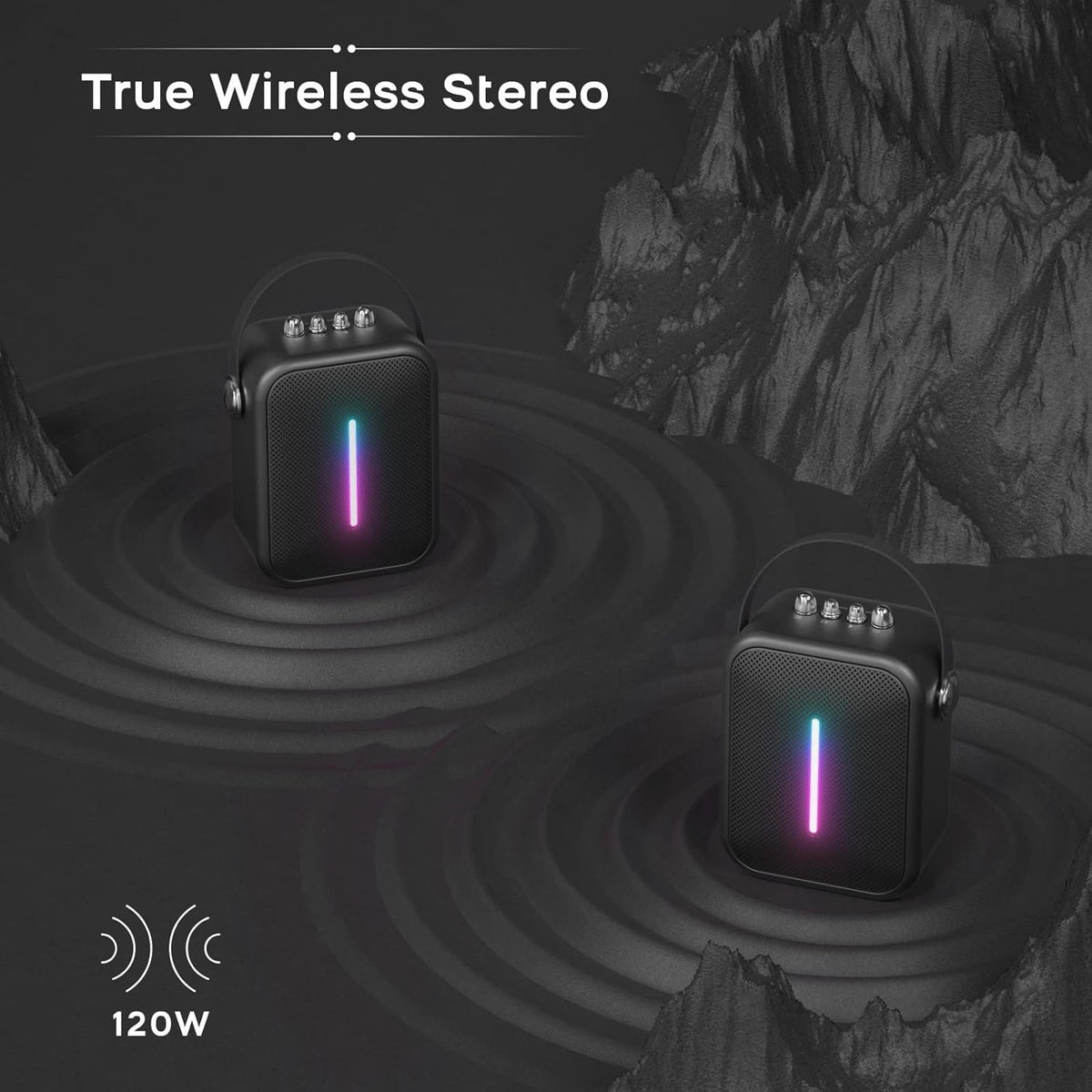 115dB Bluetooth Speaker with Deep Bass F708