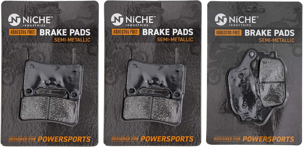 Semi-Metallic Brake Pad Set Pack of 2 X935820