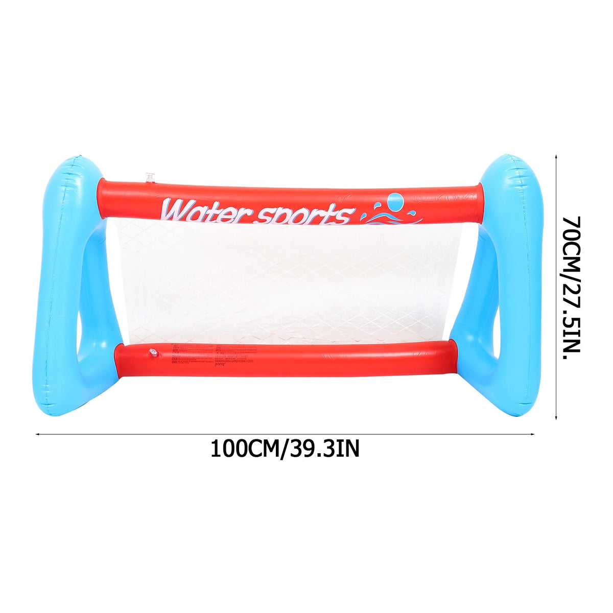 Inflatable Pool Float Set with Volleyball Net and Volleyballs F123