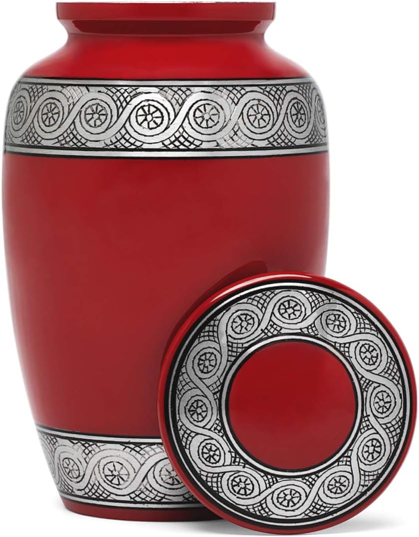 Blue Velvet Bag Adult Cremation Urn O11024