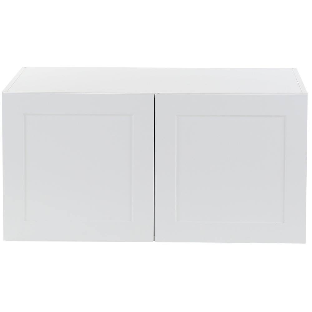 White 2 Door Refrigerator Wall Cabinet I2375