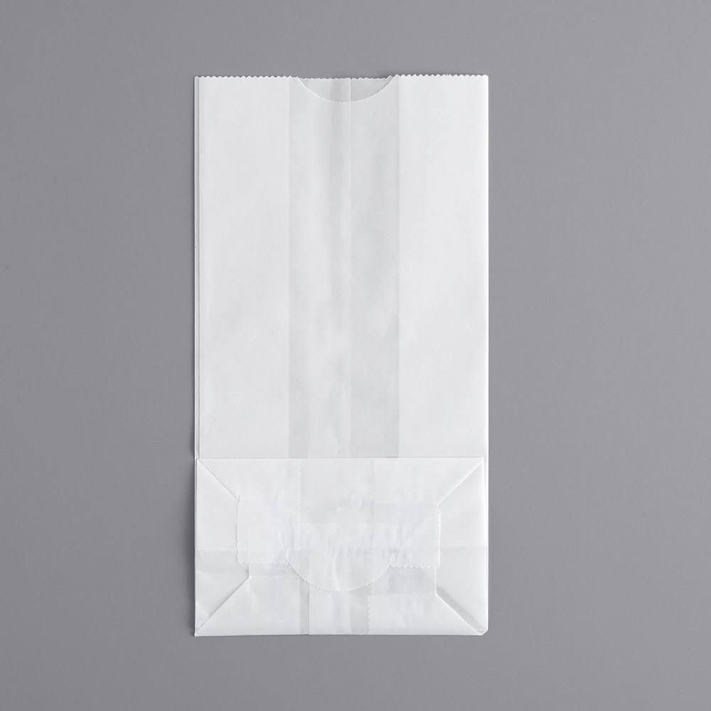 4 lb. Waxed Paper Bag - 1000/Case I3002