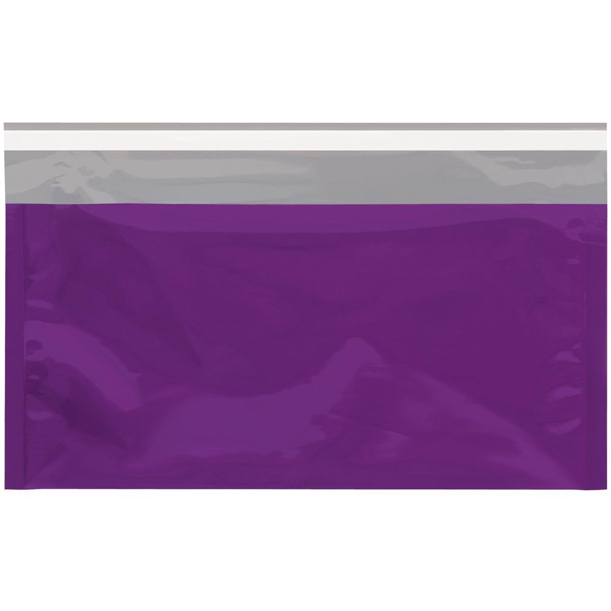Purple Metallic Glamour Mailers, 250/Case Y982716