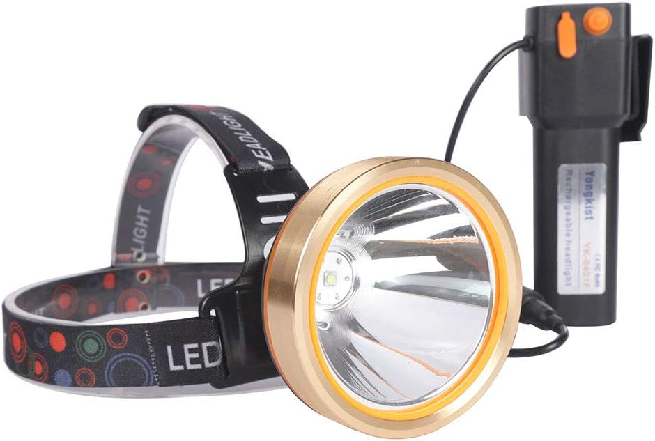Rechargeable LED Headlamp Flashlight Torch J12046