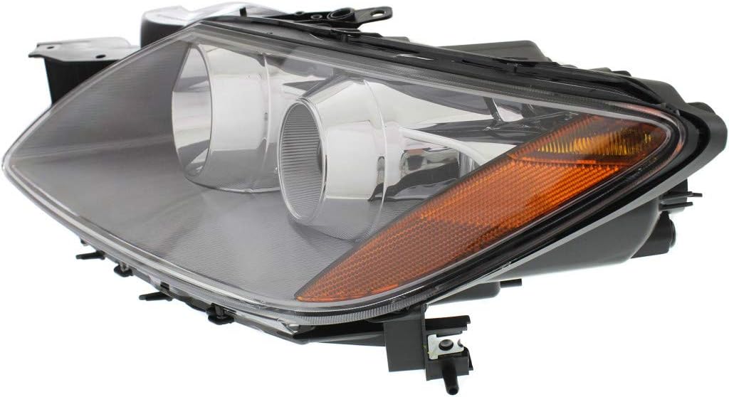 Head Light Assembly Driver Side Black Housing L921
