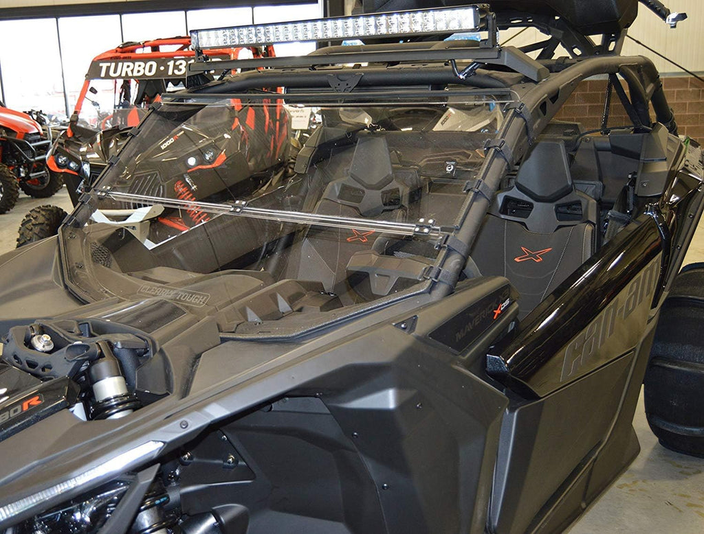 Full Folding Scratch Resistant SxS UTV Windshield W705286