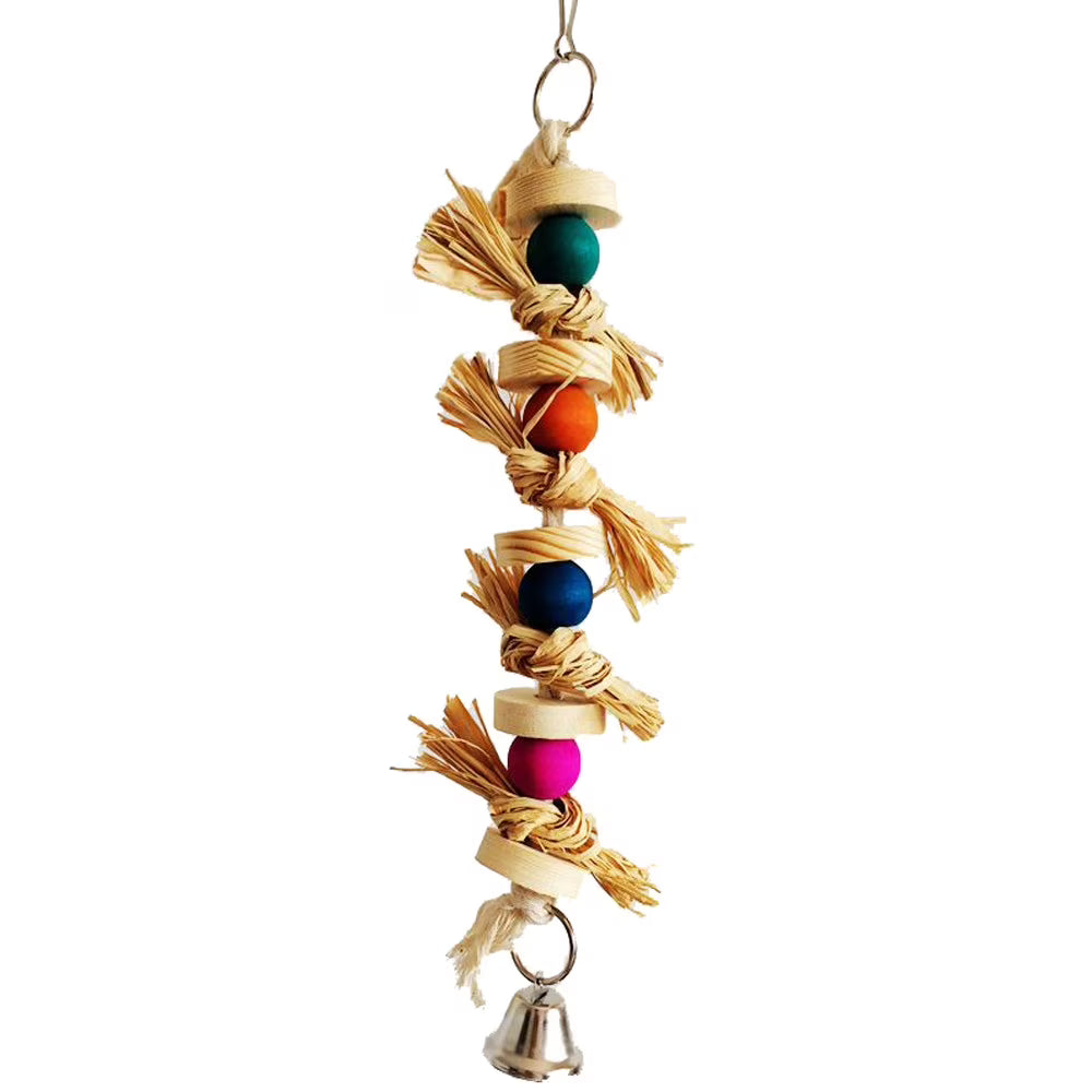 Parakeet Chewing Toy Swing Ball Loofah Vine R5048