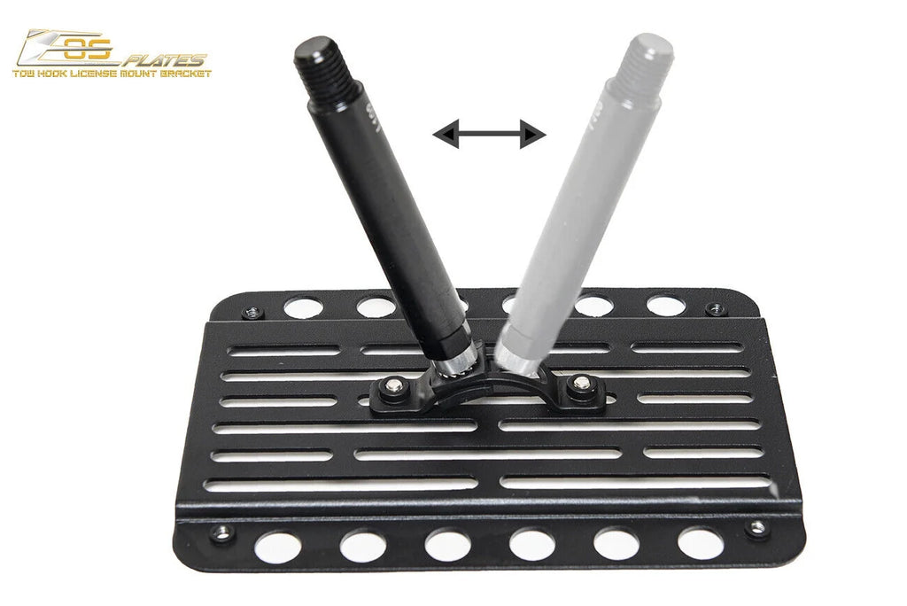 Tow Hook License Plate Relocator Mount Bracket E44412