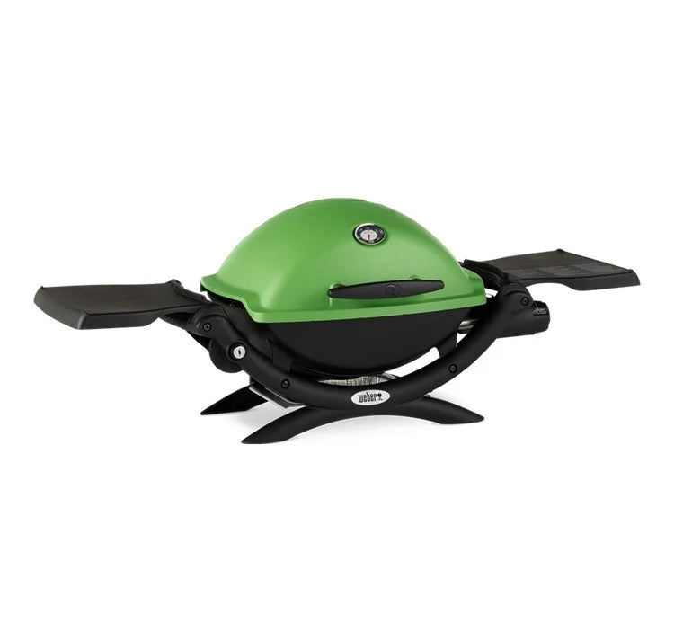 Green Liquid Propane Grill with Adapter Hose and Grill Cover C836944