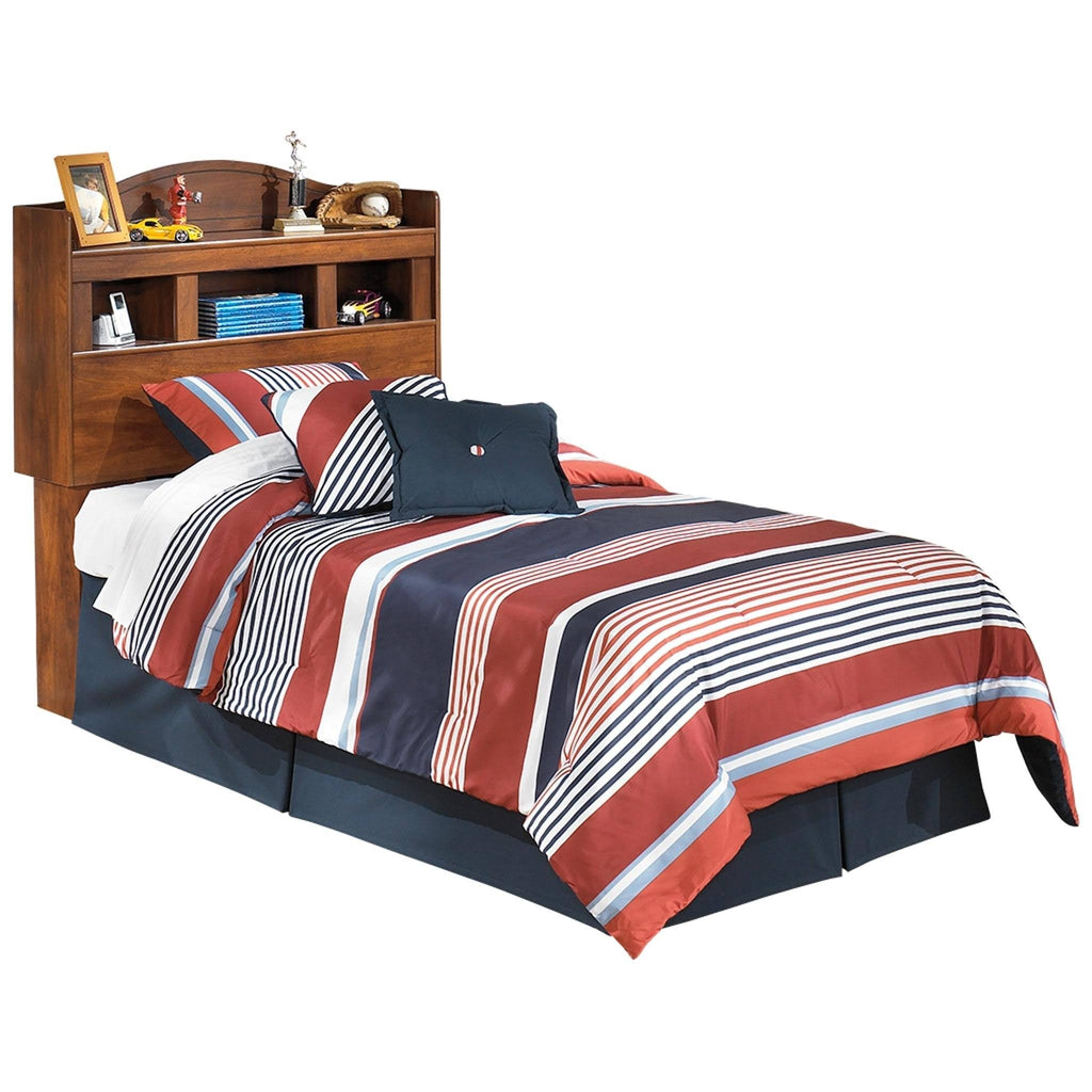 Twin Bookcase Headboard Brown E731780