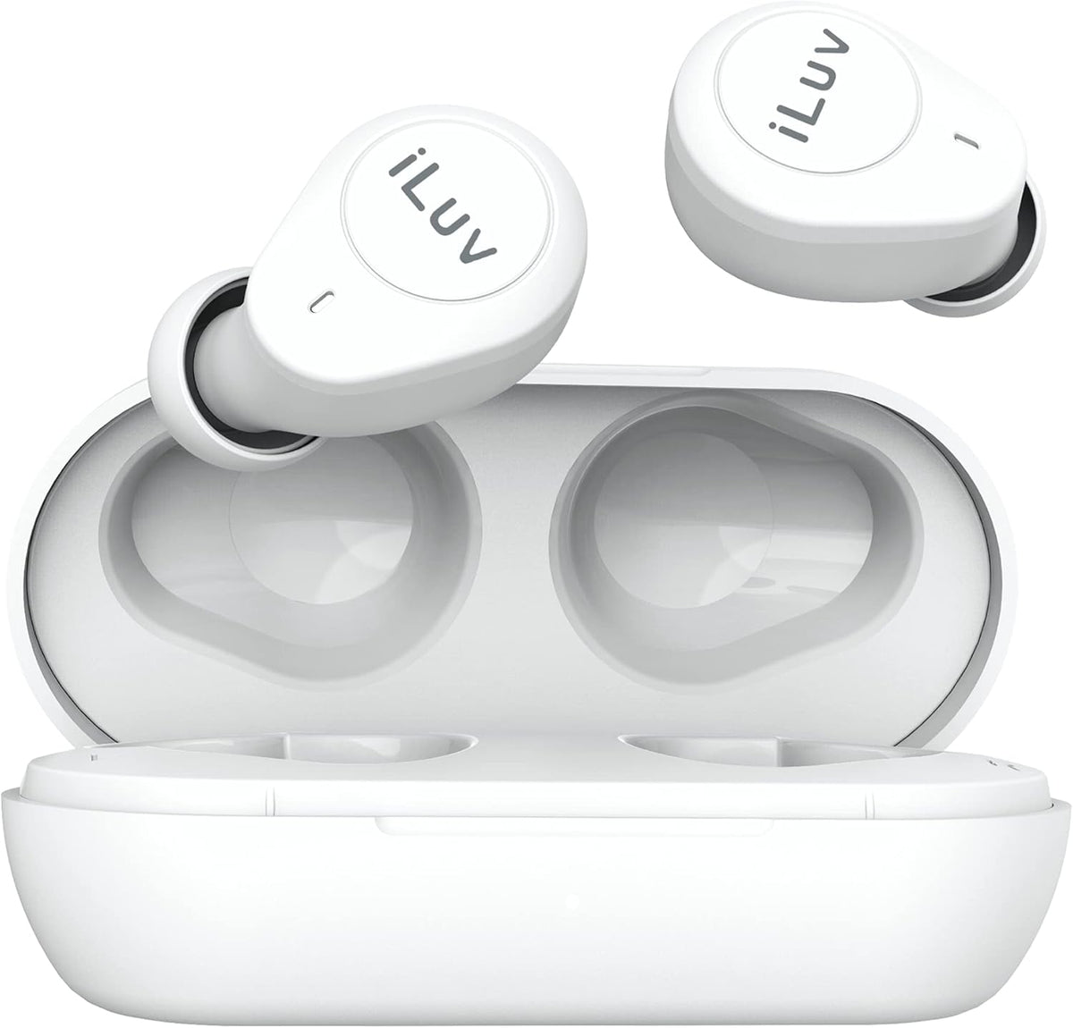Pacific Blue True Wireless Earbuds with Charging Case K74047