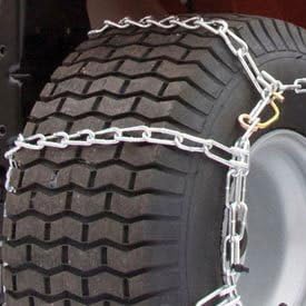 Pair Steel Snow Blower Tire Chains D418792