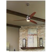 Chrome Walnut Blades Ceiling Fan S752220