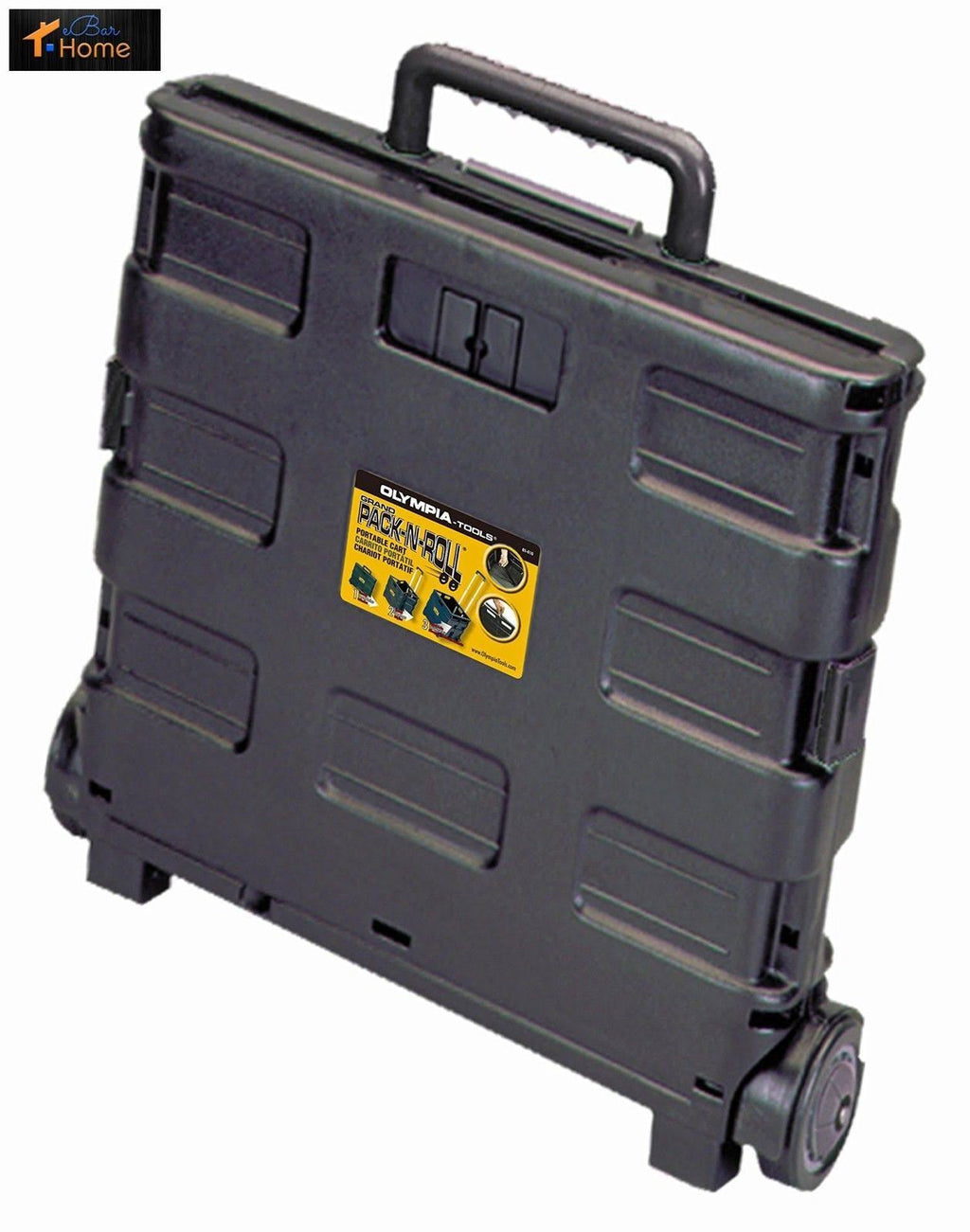 Plastic Black Portable Carrier W2479