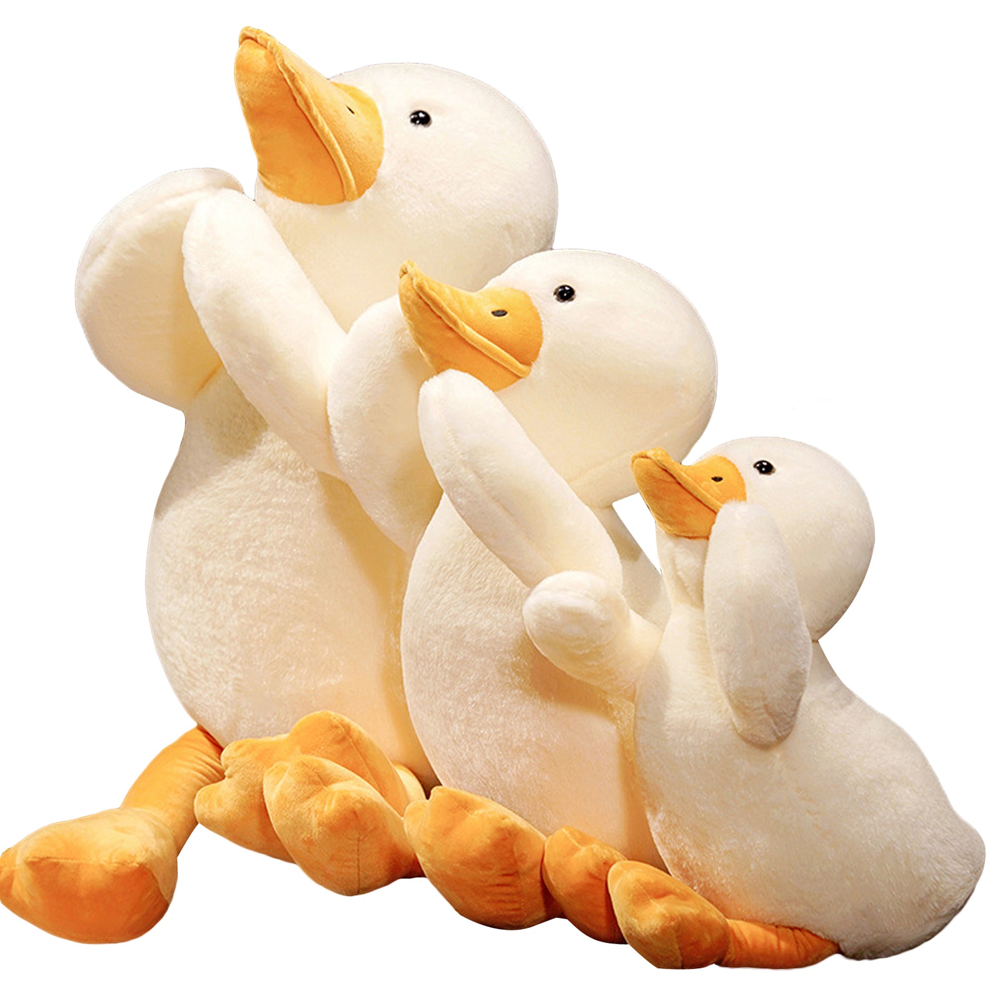 60cm Cartoon Duck Plush Doll Soft Throw Pillow Stuffed Toy R40552