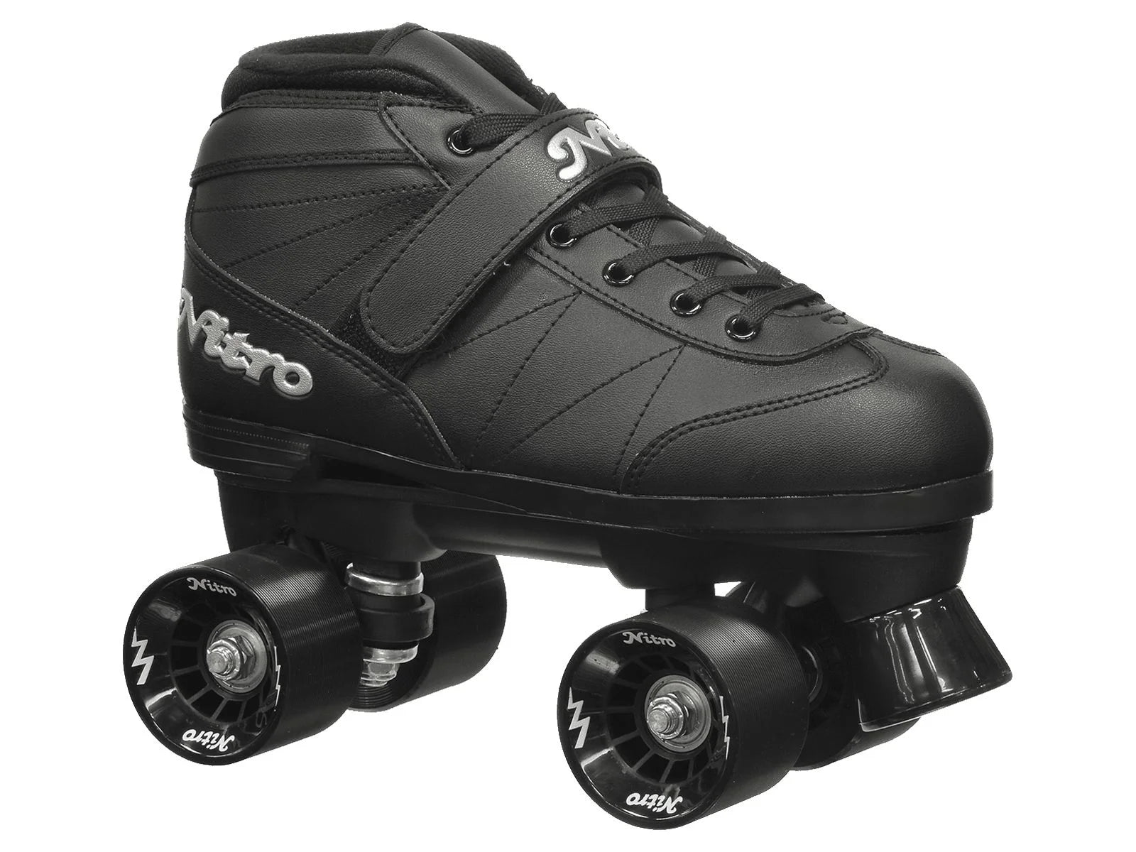Black Quad Speed Roller Skates D82095