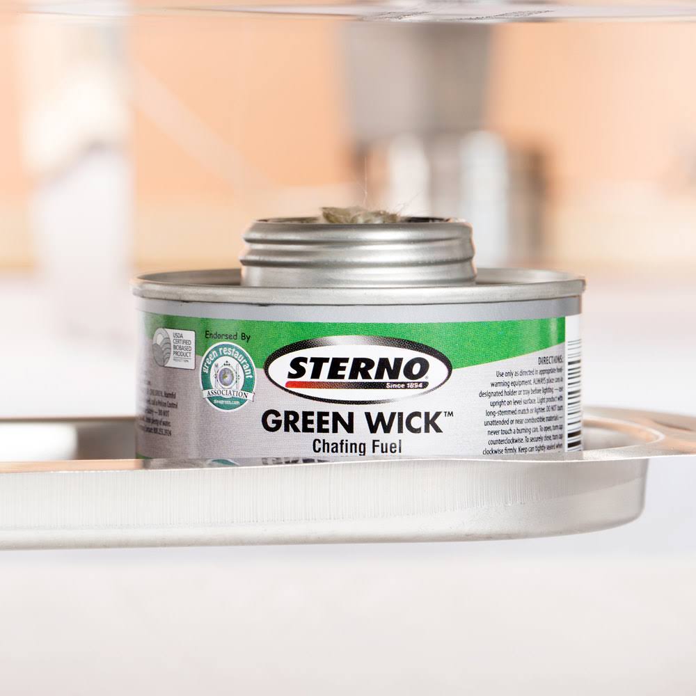 4 Hour Green Wick Chafing Fuel - 24/Case V803