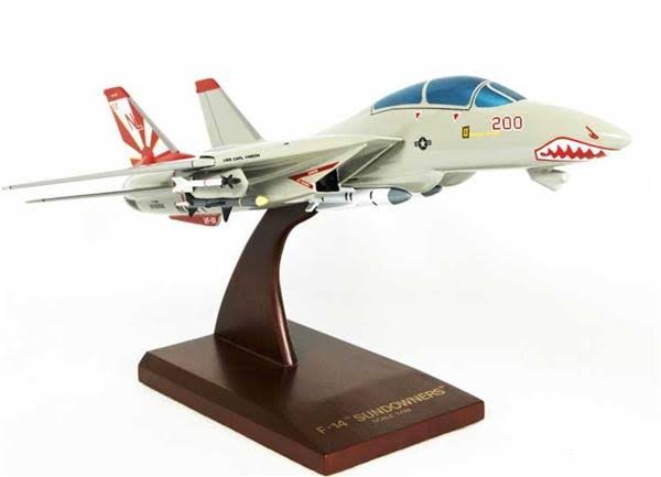 F-14A Tomcat Wood Desktop Model N138