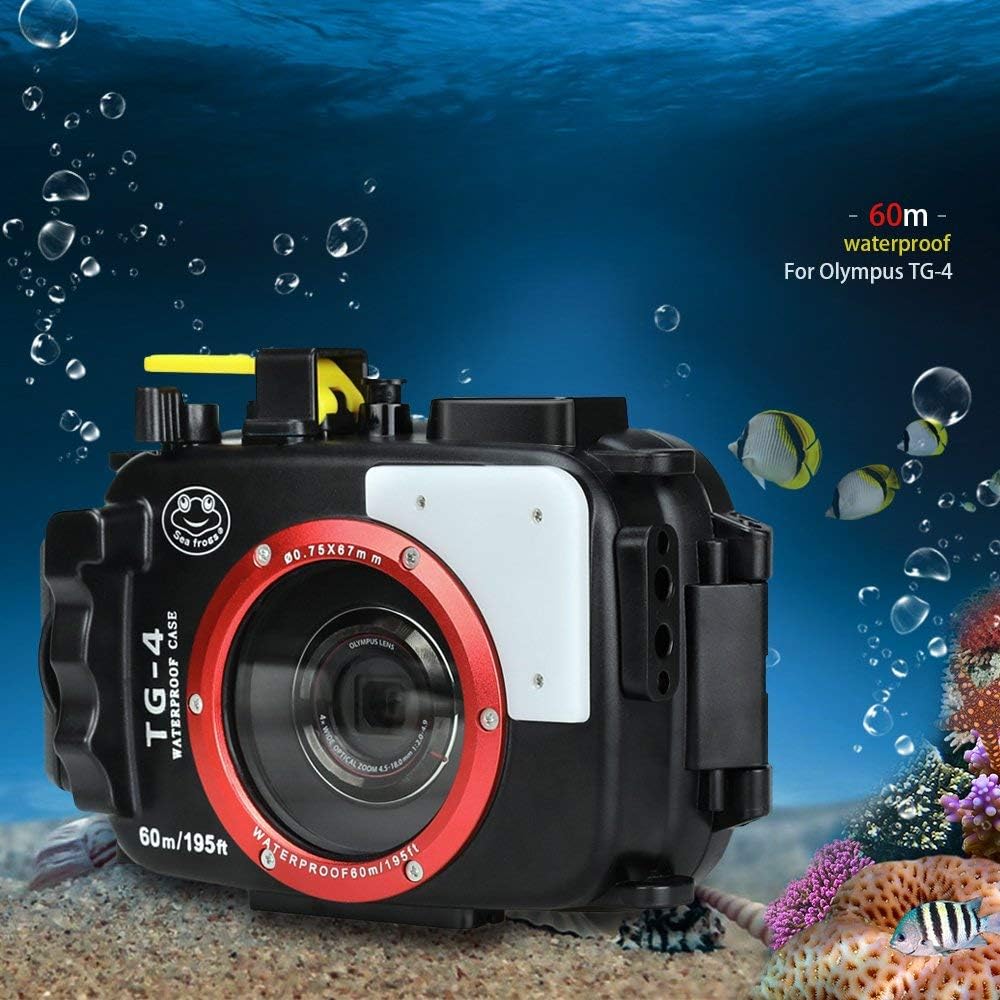 Underwater Camera Housing for Olympus TG-4 Black B566