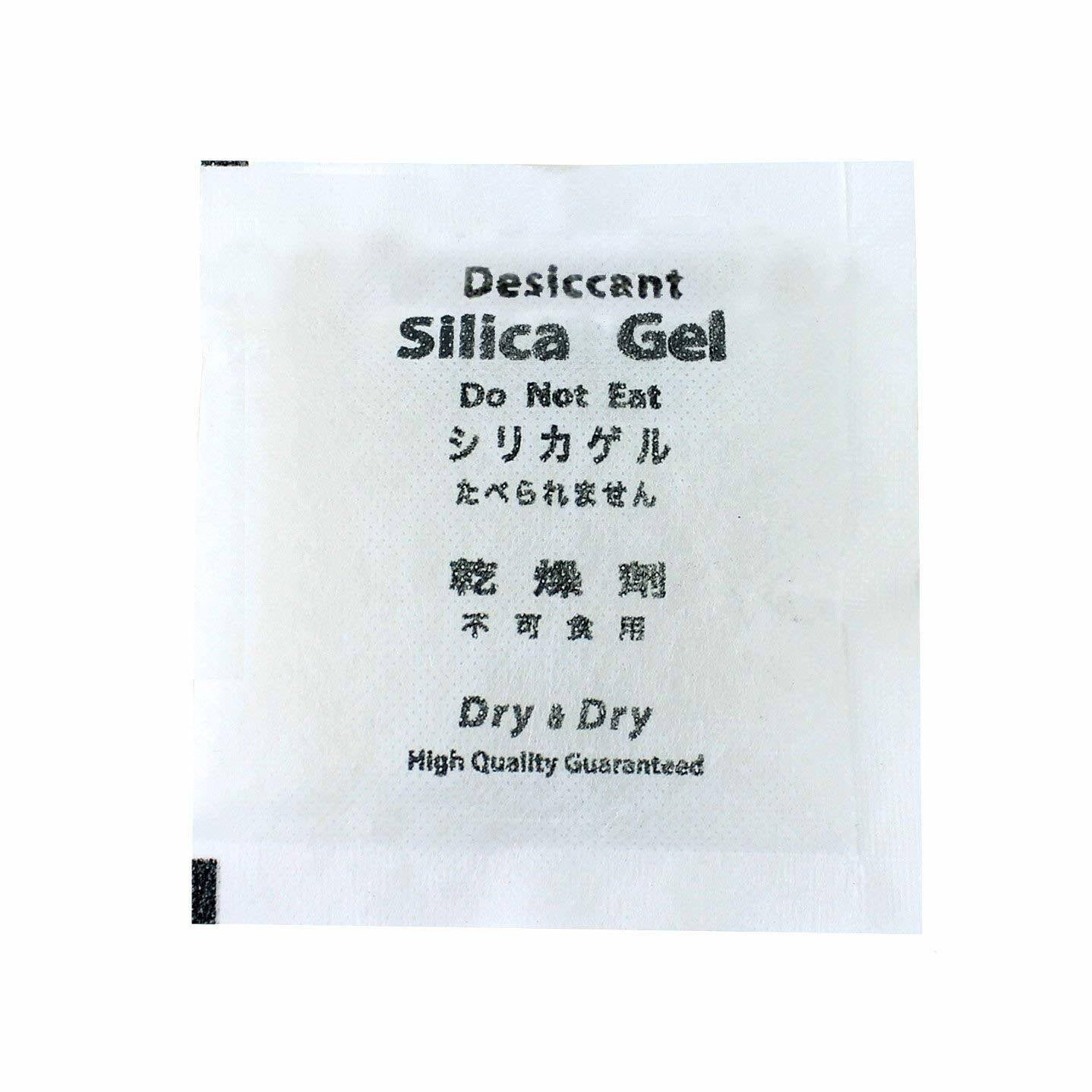 50 Gram Pack of 400 Silica Gel Packets Desiccant Dehumidifiers M445365