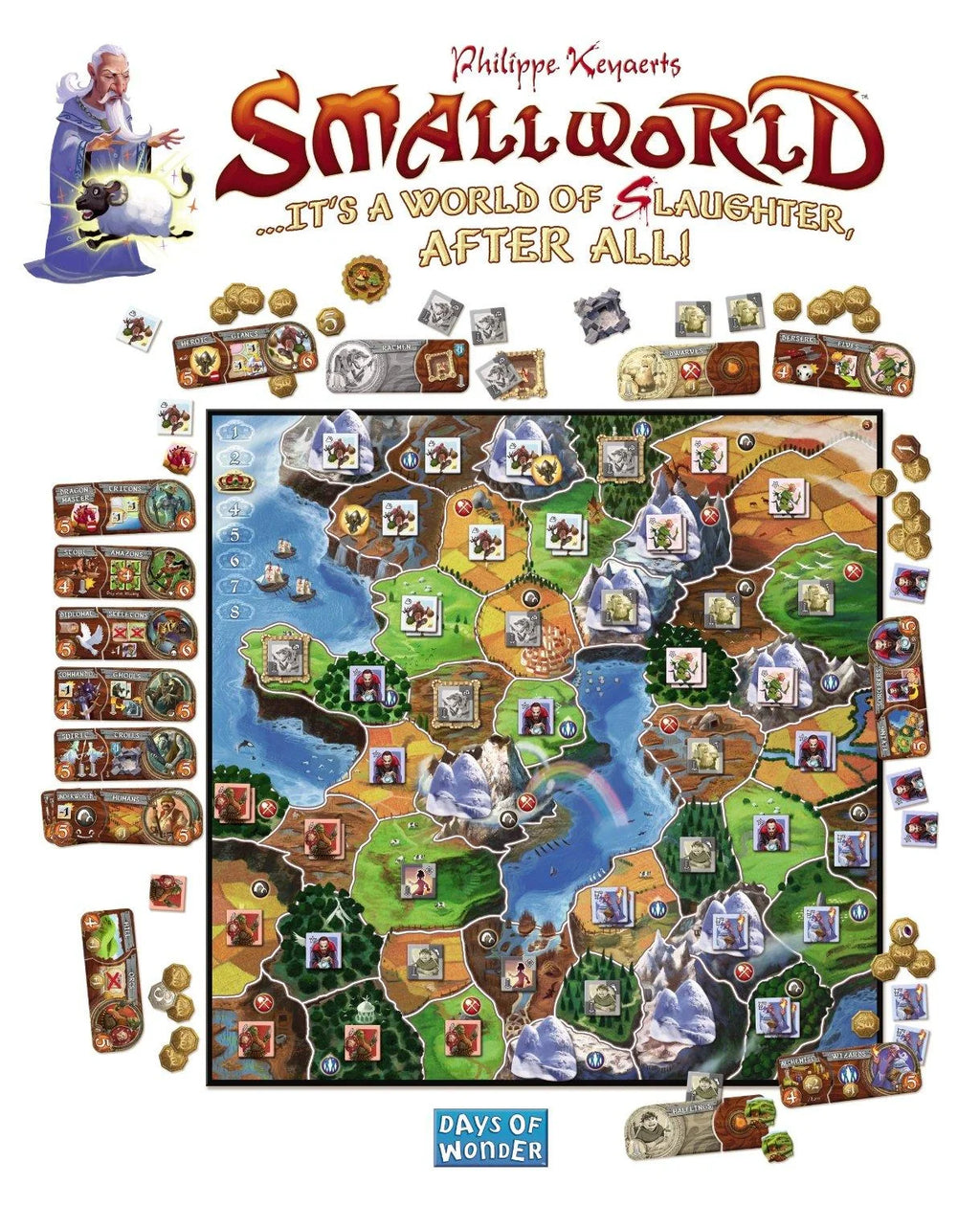 Small World Strategy Board Game F921586