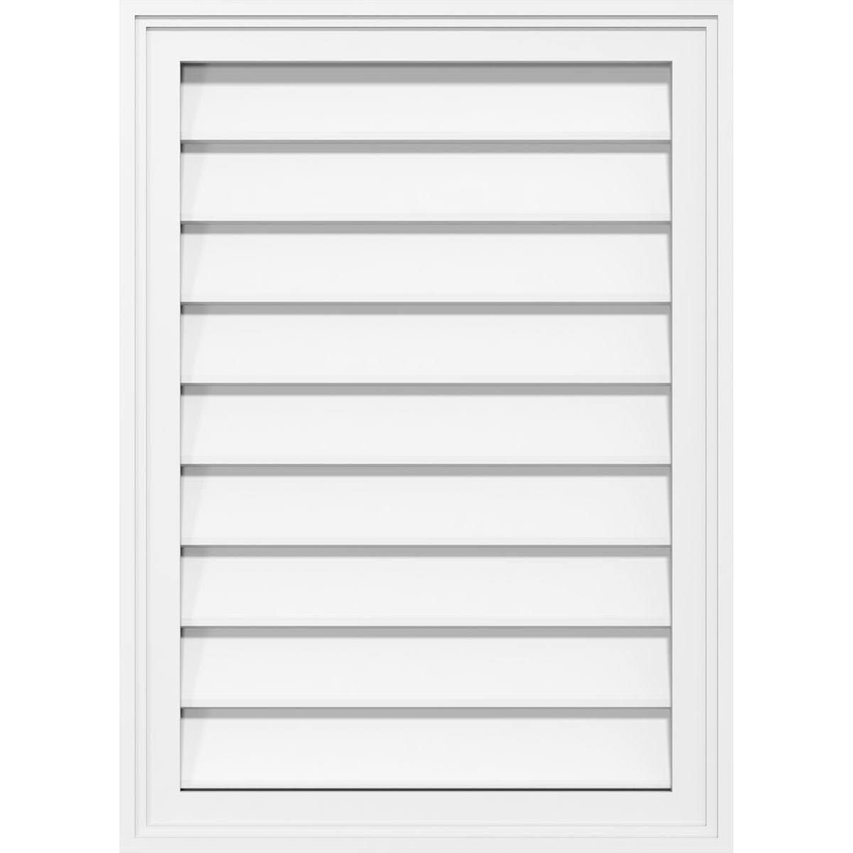 PVC Gable Vent O9293