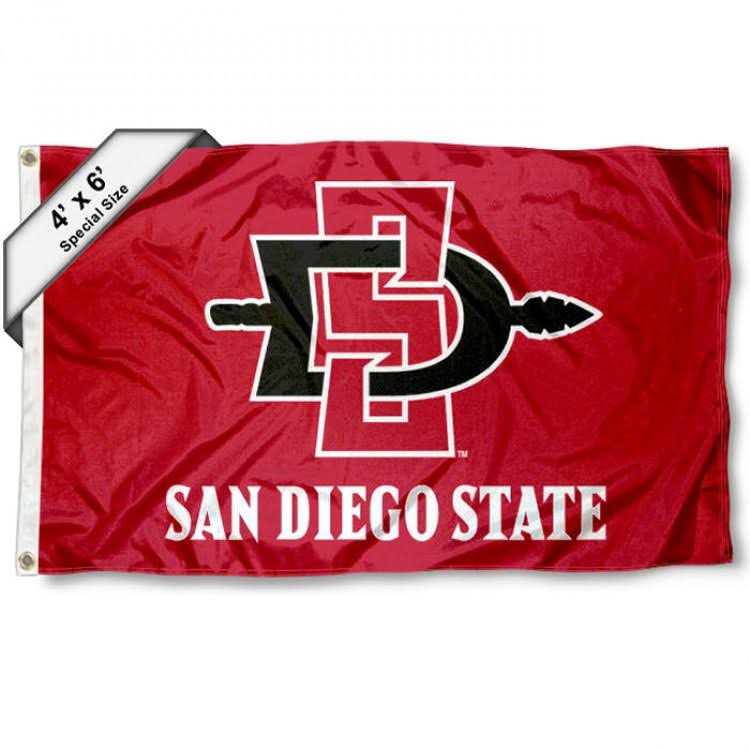 Black NCAA Flag F17696