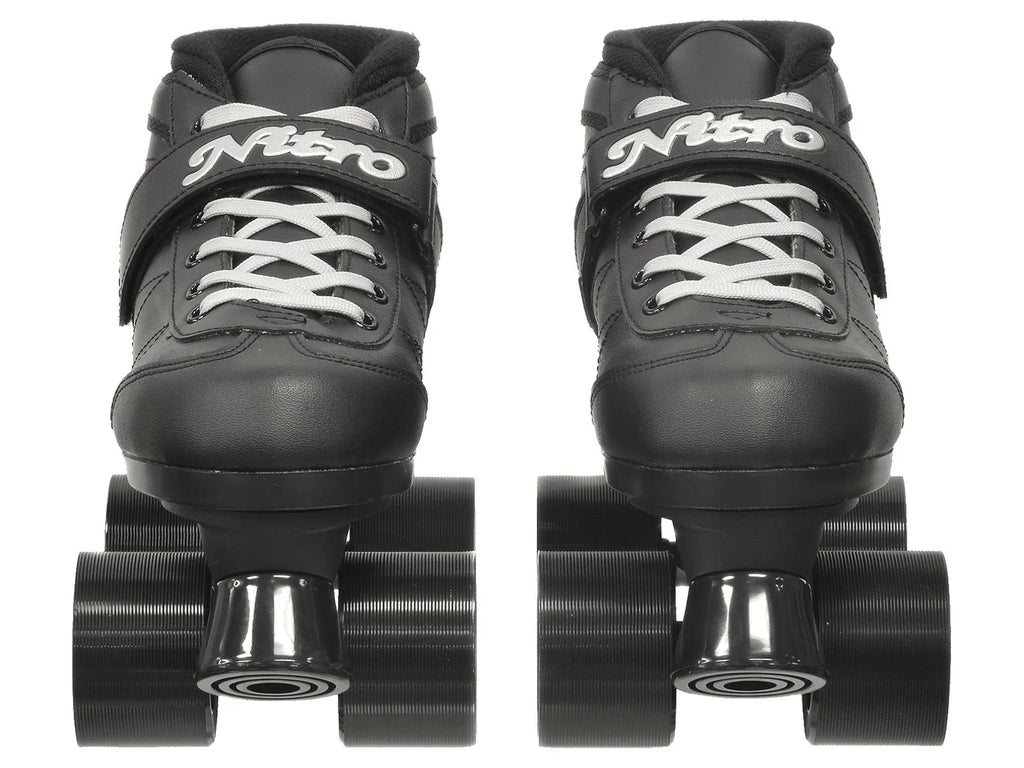Black Quad Speed Roller Skates D82095