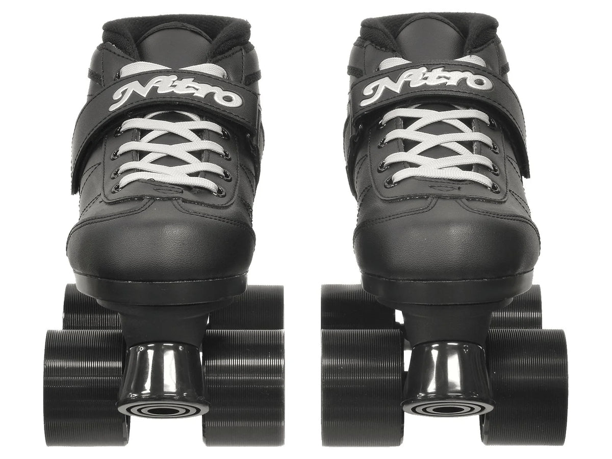 Black Quad Speed Roller Skates D82095