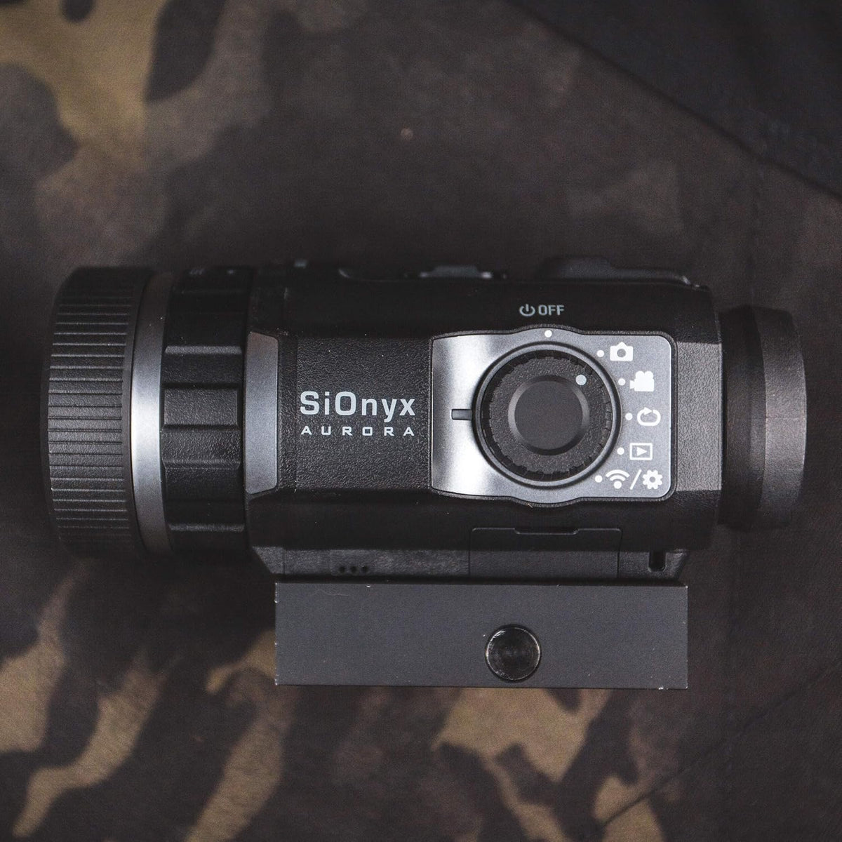 Black Digital Night Vision Camera with Picatinny Rail Mount L7242