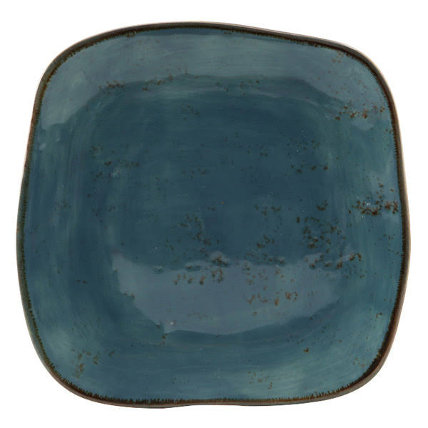 Azure 7 1/4x22 China Square Plate - 12/Case Q705008