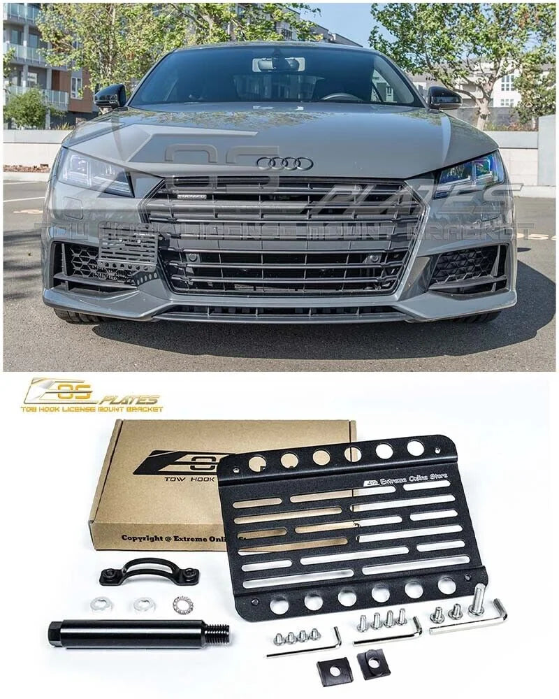 Tow Hook License Plate Relocator Mount Bracket E44412