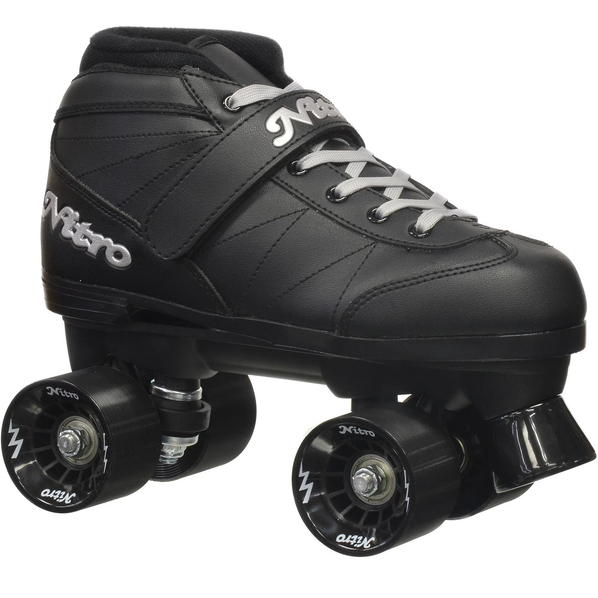 Black Quad Speed Roller Skates D82095
