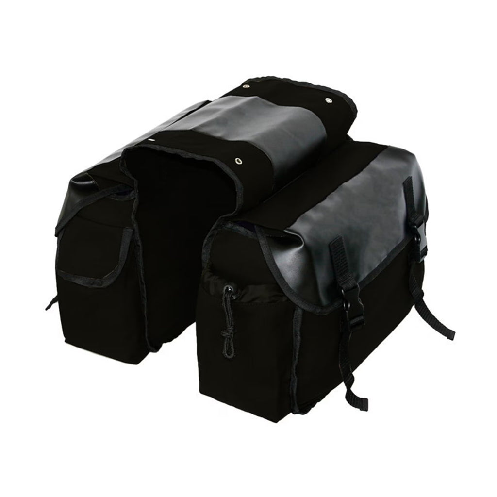 Canvas Waterproof Motorbike Saddle Bag N515