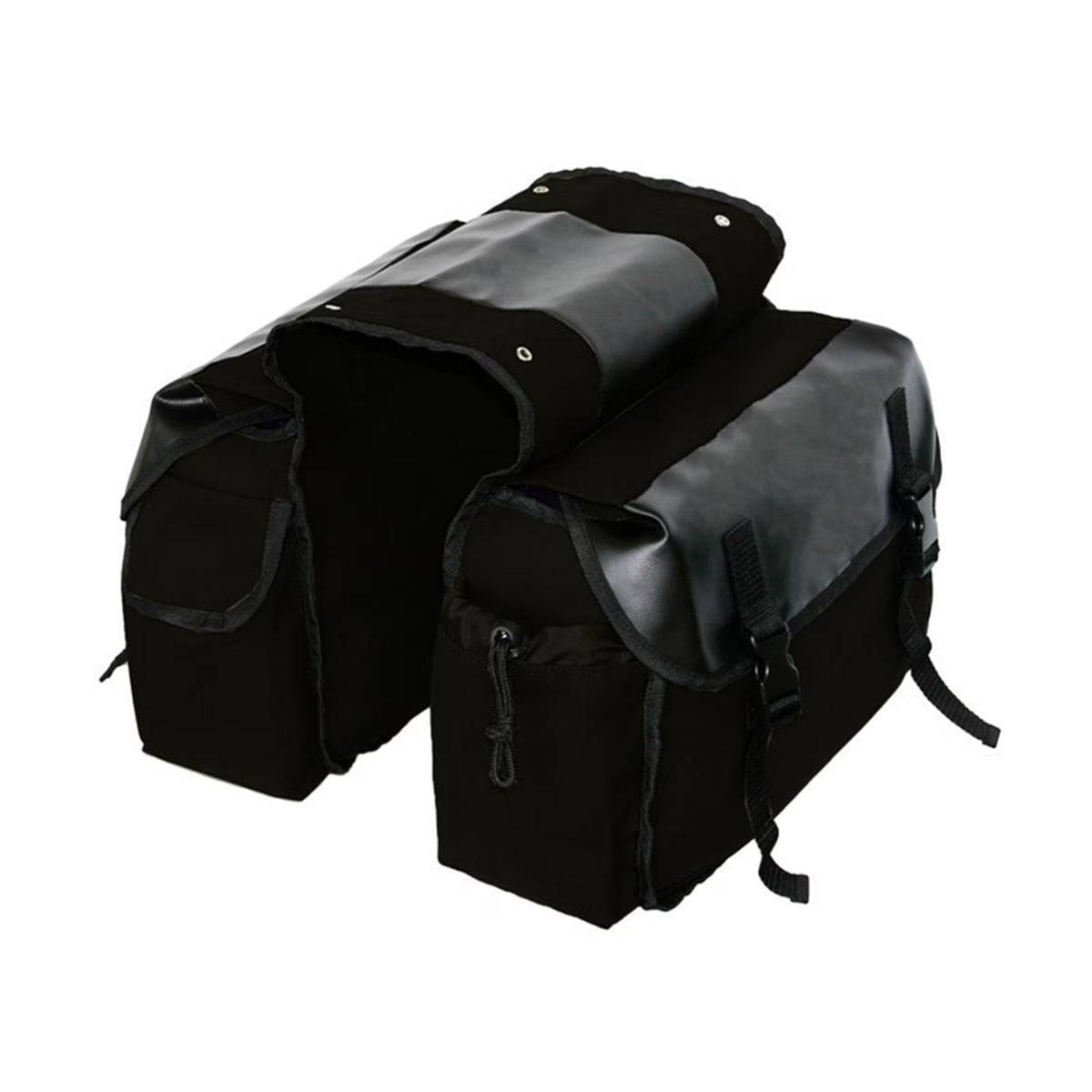 Canvas Waterproof Motorbike Saddle Bag N515