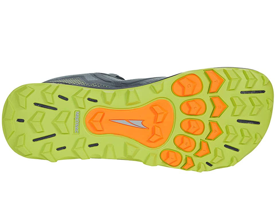Gray/Lime Low Trail Running Shoes R23415