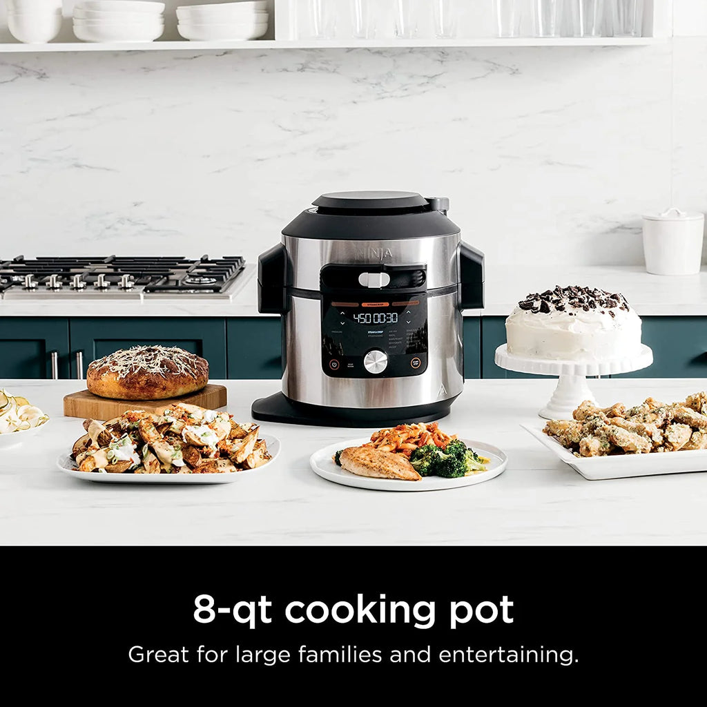 8 Qt Pressure Cooker Steam Fryer T76876