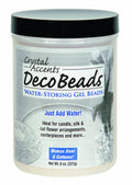Deco Beads 8 oz Jar Blue Pack of 12 J174