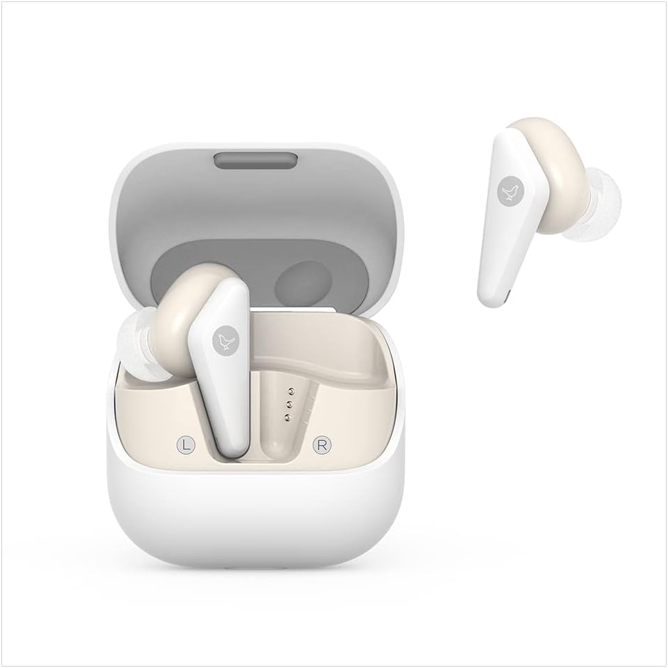 White True Wireless Earbuds with Charging Case K33704