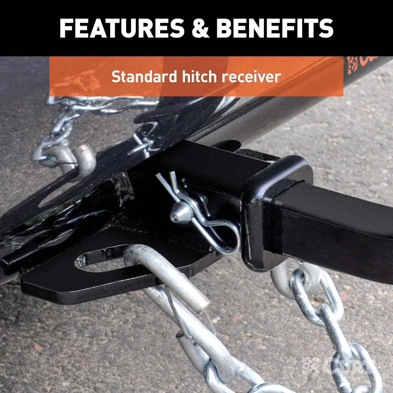 Class 1 Trailer Hitch with Ball Mount, 1-1/4-In Receiver B43769