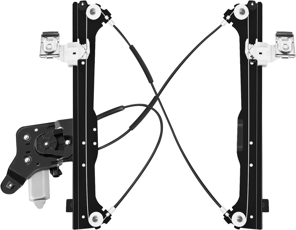 Rear Driver Side Power Window Regulator Motor Assembly Pack of 2 A348738