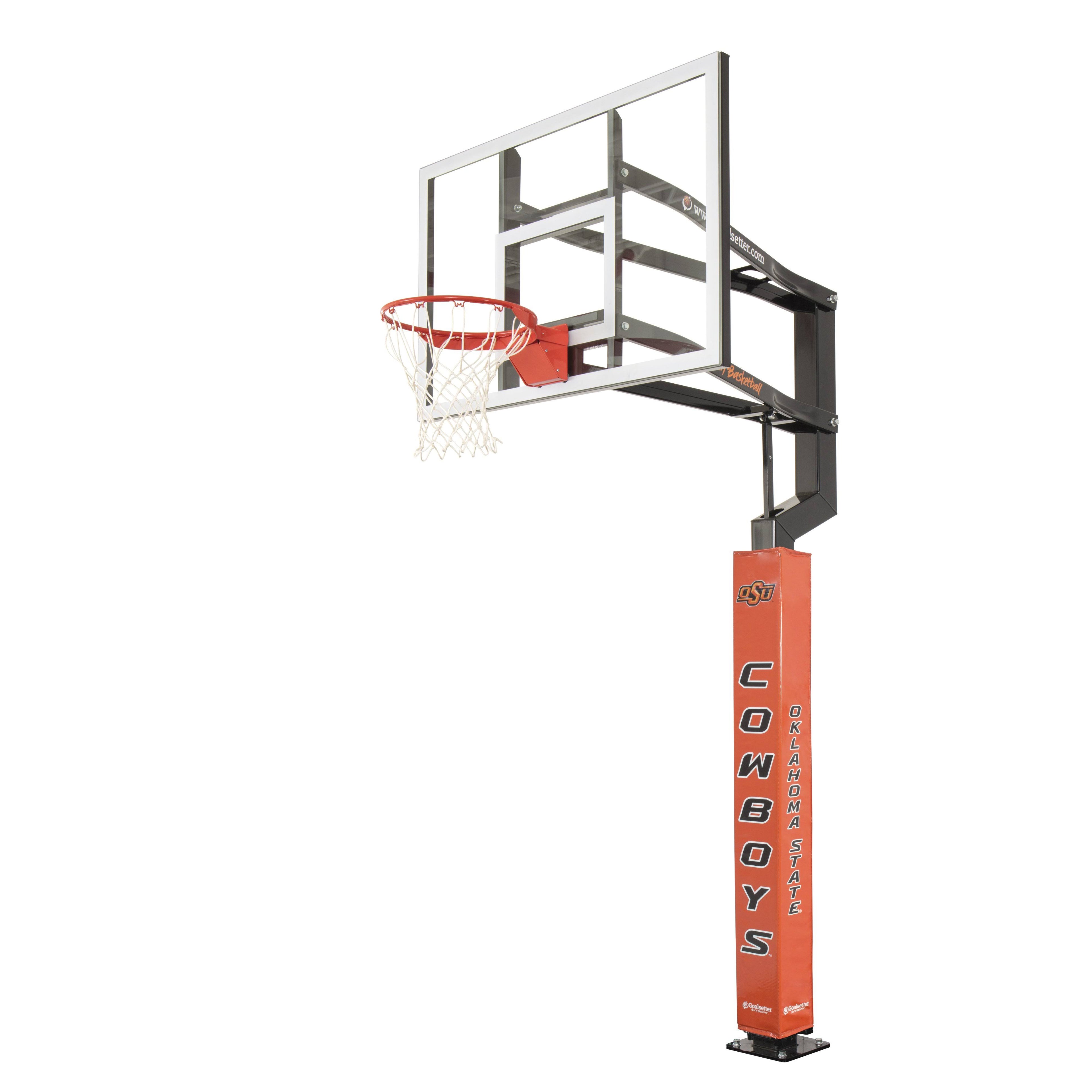 Orange NCAA Basketball Pole Pad D411306