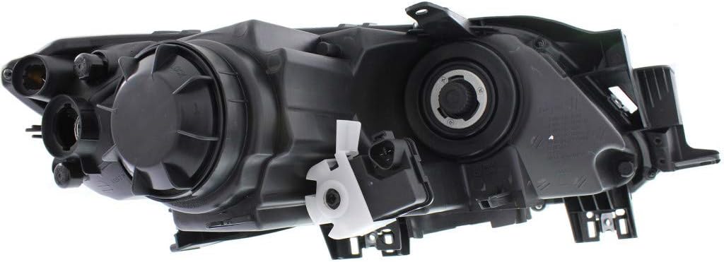 Head Light Assembly Driver Side Black Housing L921