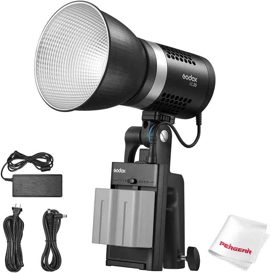 ML30 LED Video Light 5600K CRI96+ TLCI 97+ Q424048